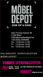 Mobile Screenshot of moebeldepot.at